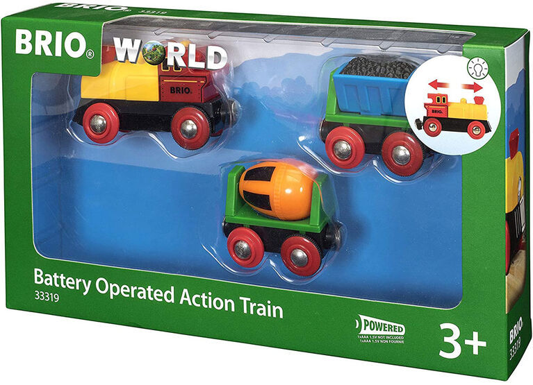 Battery Operated Steam Train - BRIO - Dancing Bear Toys