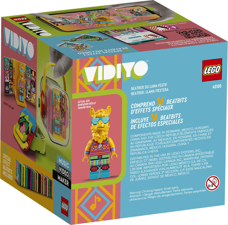 LEGO VIDIYO Party Llama BeatBox 43105 (82 pièces)