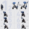 smarTfold 700 8-in-1 Trike Blue - R Exclusive