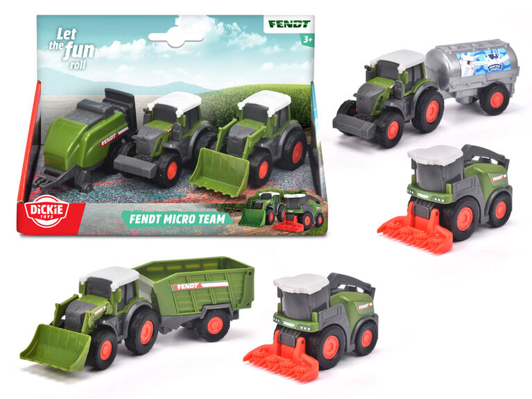 Set Fendt Micro Team - Édition anglaise