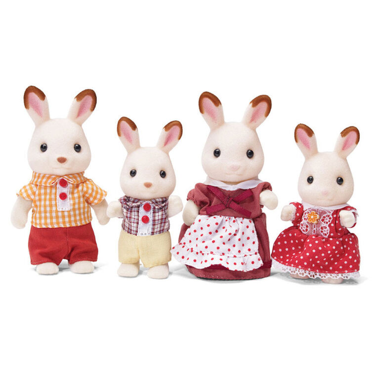 Calico Critters Famille Hopscotch Rabbit - les motifs peuvent varier