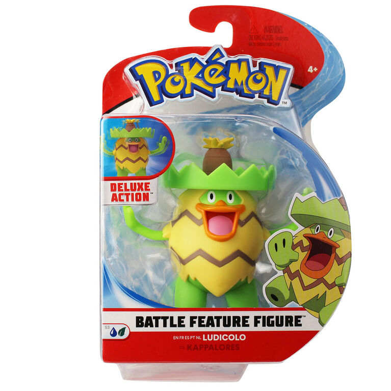 Pokémon - Figurine d'action vedette de 11cm - Ludicolo