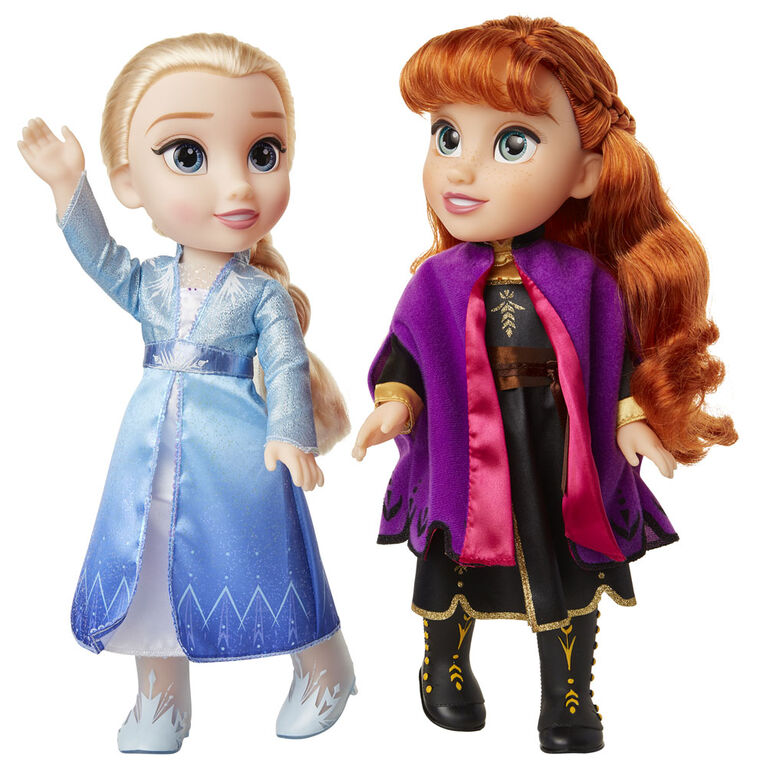 Frozen 2 Feature Anna Elsa Doll 2 Pack R Exclusive Toys R Us Canada
