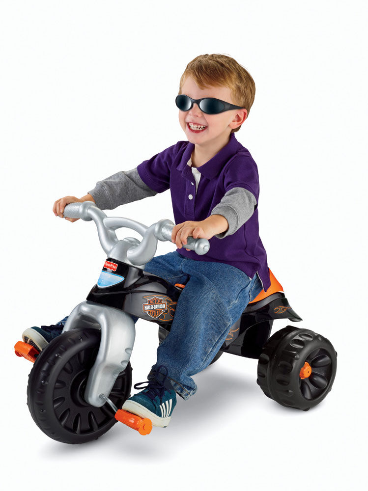 Fisher price harley top davidson tough trike assembly