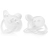 Sucette orthodontique en silicone Balance+ Evenflo Feeding - 6 mois et plus, emballage de 2.