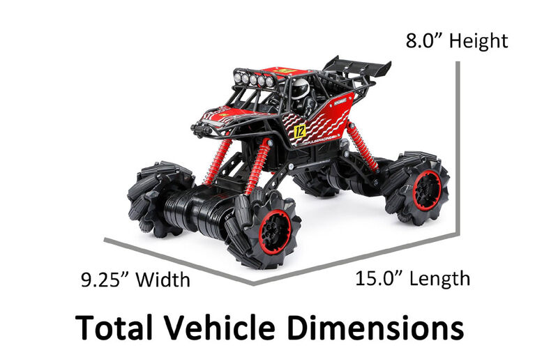 1:10 R/C Heavy Metal Drifter 4×4 Slide Winder