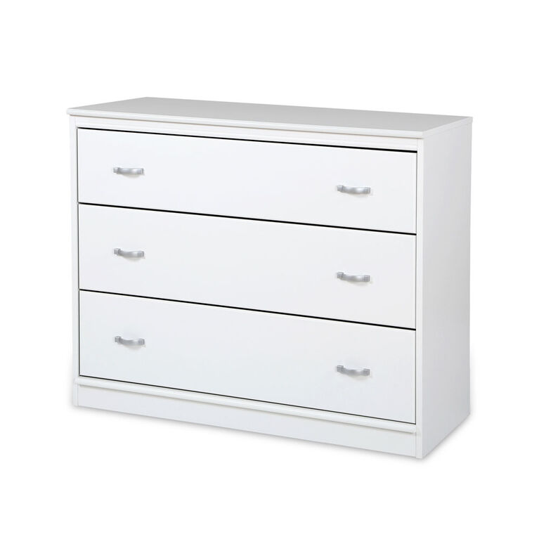 Mobby Commode 3 tiroirs- Blanc solide