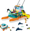LEGO Friends Le bateau de sauvetage en mer 41734 Ensemble de jeu de construction (717 pièces)