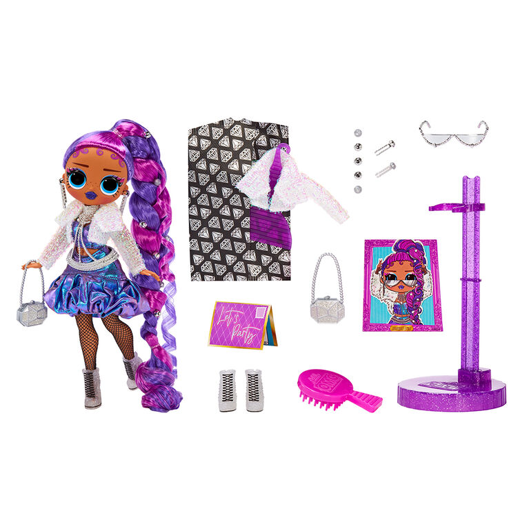 Poupée-mannequin LOL Surprise OMG Queens, Runway Diva, avec 20 surprises