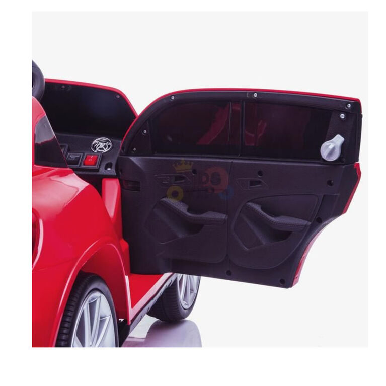 KidsVip 12V Kids & Toddlers Mercedes GLA Ride on Car w/Remote Control - Red