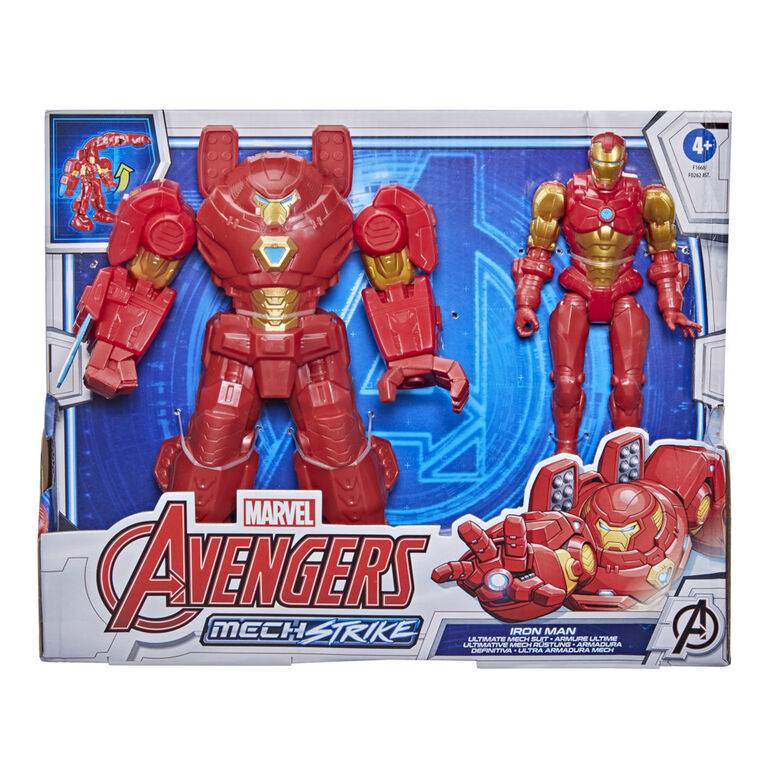 Hasbro Marvel Avengers Mech Strike, figurine Iron Man