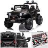 Voltz Toys Jeep with Remote, Black