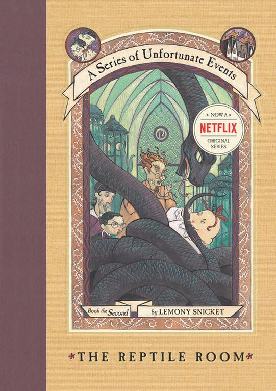 A Series Of Unfortunate Events #2: The Reptile Room - Édition anglaise