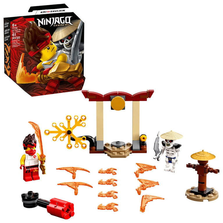 LEGO Ninjago Set de bataille épique - Kai contre Skul 71730 (61 pièces)