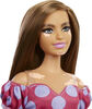 Barbie Fashionistas Doll #171, Curvy, Vitiligo, Long Brunette Hair