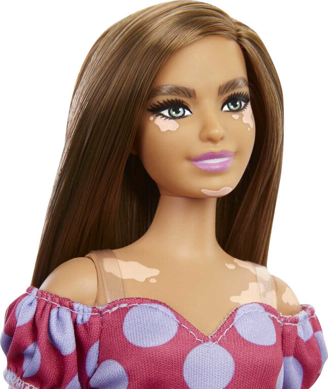 Poupée Barbie Fashionistas brune MATTEL : la poupée à Prix Carrefour