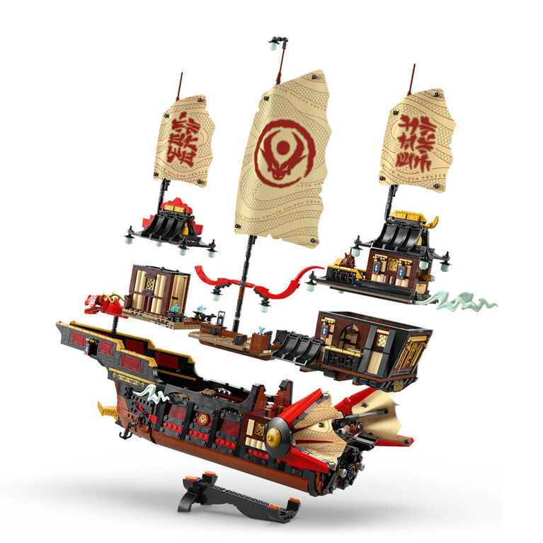 LEGO NINJAGO The Temple Bounty Building Set - Model Kit for Teen Boys & Girls, Ages 14+ - 71848