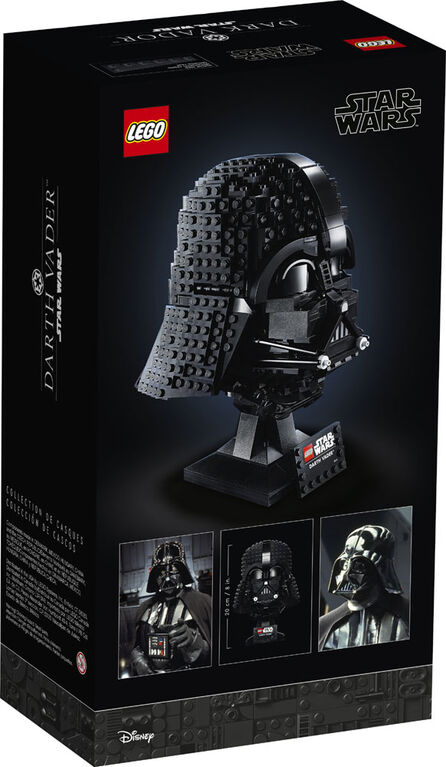 LEGO Star Wars TM Le casque de Darth Vader 75304 (834 pièces)