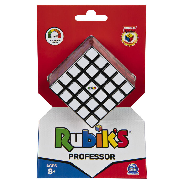 Rubik's Professor, 5x5 Cube Color-Matching Puzzle Highly Complex Challenging Problem-Solving Brain Teaser Fidget Toy