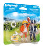 PLAYMOBIL Duo Secouriste et policière