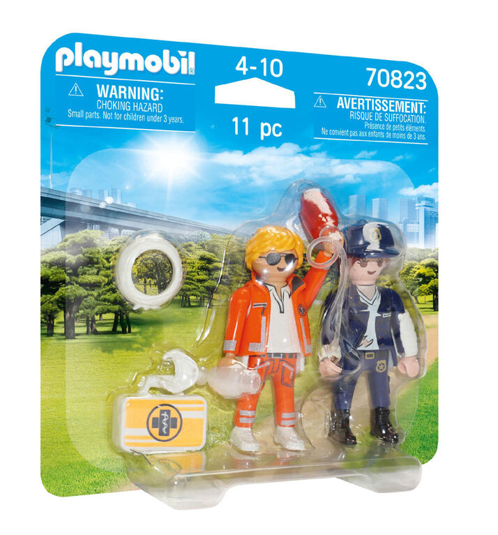 Playmobil - DuoPack Doctor and Police Officer