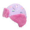 FlapJackKids - Baby, Toddler, Kids, Girls - Water Repellent Trapper Hat - Sherpa Lining - Unicorn/Lilac - Medium 2-4 years