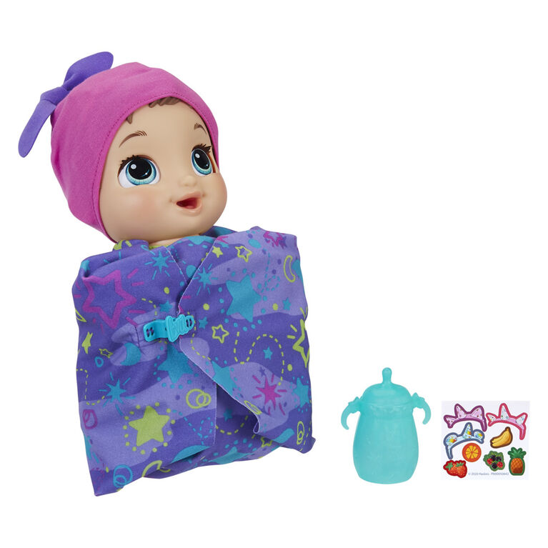 Baby Alive Baby Grows Up (Dreamy) - Shining Skylar or Star Dreamer, Growing and Talking Baby Doll
