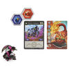 Bakugan Evolutions, Colossus (Noir), Bakugan True Metal Platinum Series, 2 BakuCores et carte Personnage