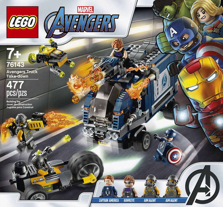 Lego Super Heroes Avengers Truck Take Down 76143 Toys R Us Canada