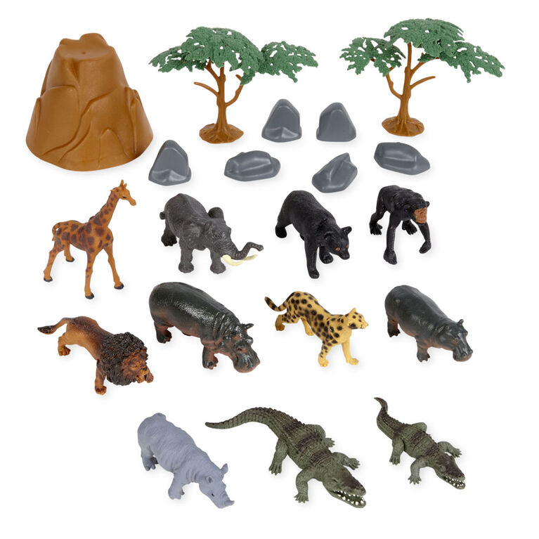 Animal Planet - Safari Bucket Collection - 20 Piece - R Exclusive | Toys R  Us Canada