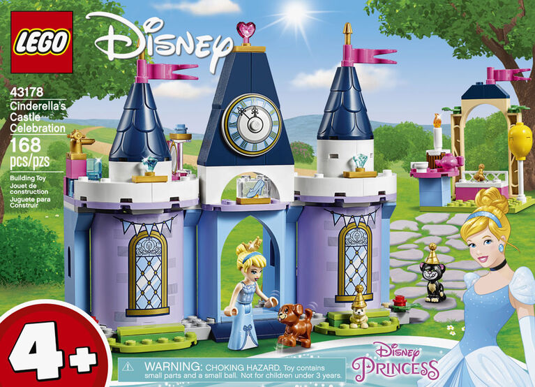 LEGO Disney Princess Cinderella's Castle Celebration 43178 ...