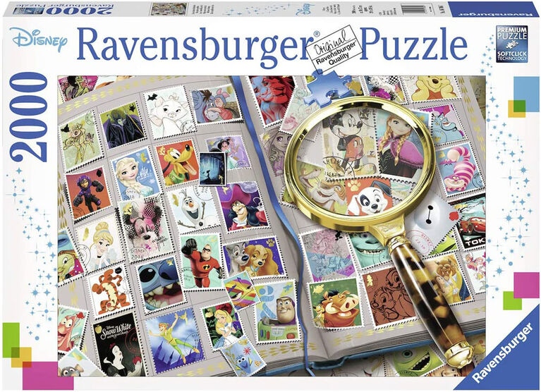 Ravensburger - Disney - Mes timbres préférés casse-têtes 2000pc