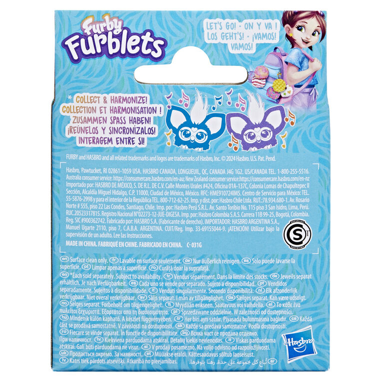 Furby Furblets Hoo-Lah Mini Electronic Plush Toy