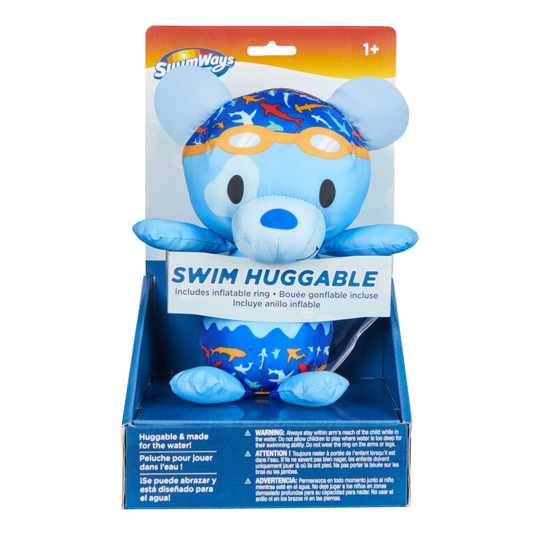 Swimways Huggable peluche flottante, bleue