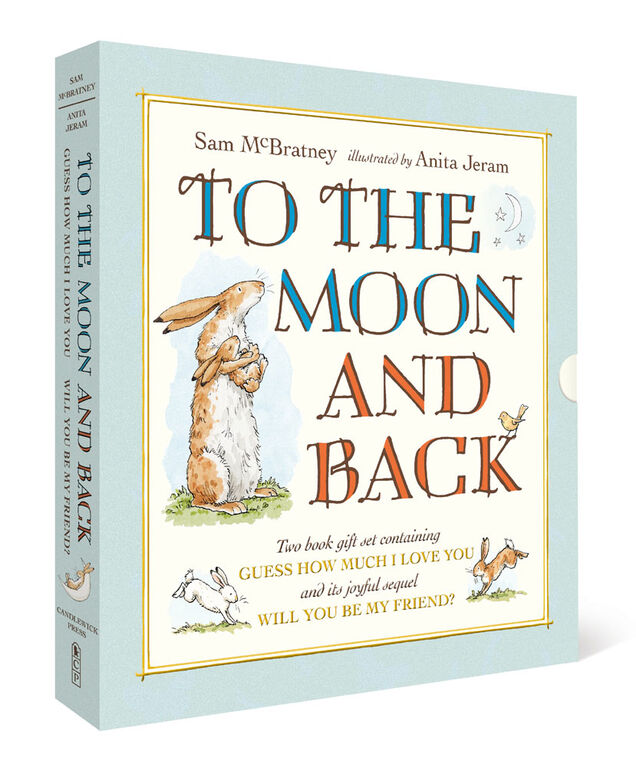 To the Moon and Back: Guess How Much I Love You and Will You Be My Friend? Slipcase - Édition anglaise