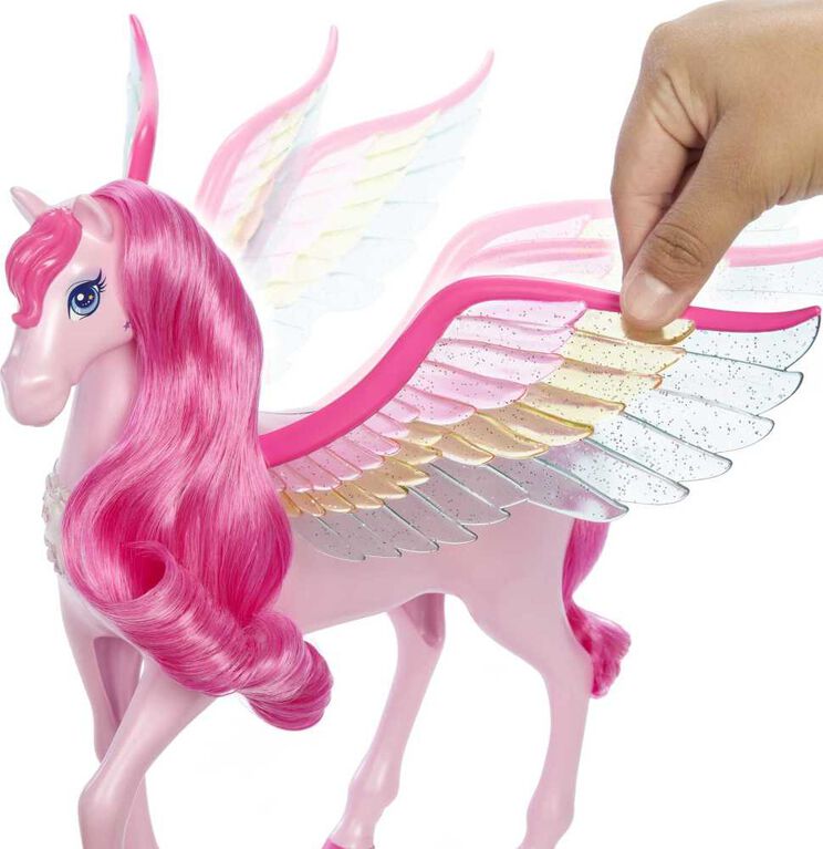 Barbie - Barbie: A Touch of Magic- Pégase rose, chiot, jouets