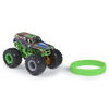 Monster Jam, Official Grave Digger Monster Truck, Die-Cast Vehicle, Wreckless Trucks Series, 1:64 Scale