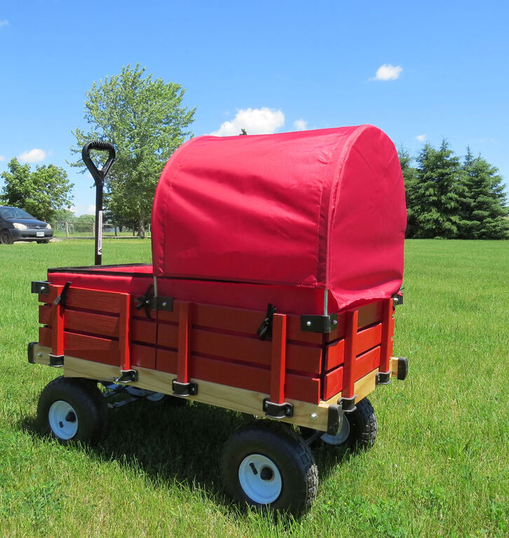 Millside - Classic Wagon 20 inch x 38 inch with Pad and Canopy