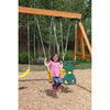 KidKraft Ridgeview Deluxe Clubhouse Wooden Swing Set - R Exclusive