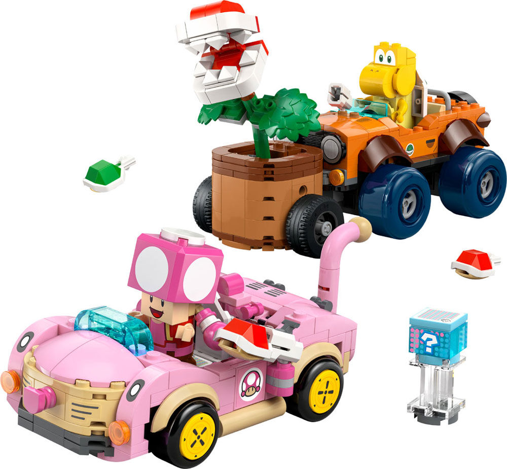 LEGO Super Mario: Mario Kart - Piranha Plant Power-Up Pursuit Building Toy for Pretend Play - 72044