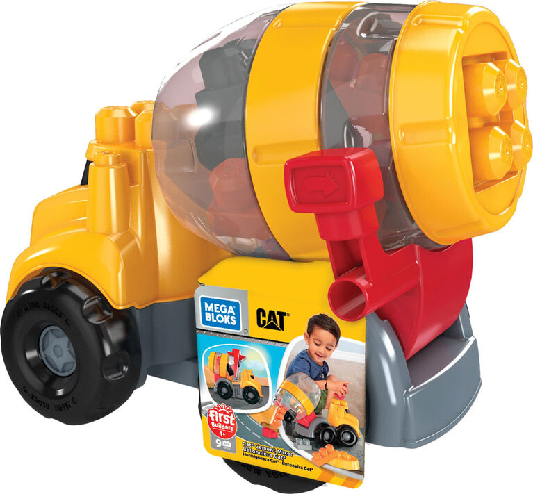 Mega Bloks CAT Cement Mixer