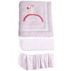 Markethouse Baby 3 Piece Crib Bedding Set- Pink