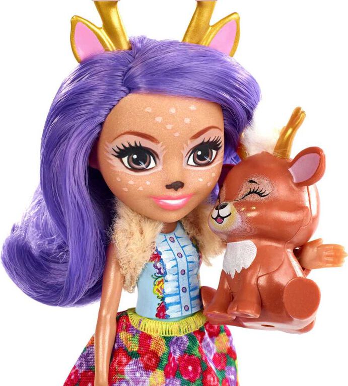 Mini-poupée Enchantimals Danessa Biche et son Ami Sprint le Cerf - Notre exclusivité