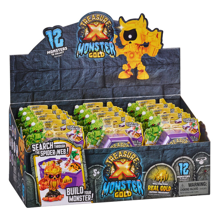 Treasure X Monster Gold Singles Asst