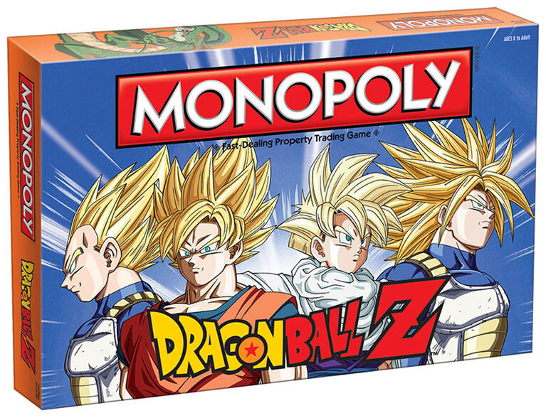 Jeu Monopoly: Dragon Ball Z Edition - Édition anglaise