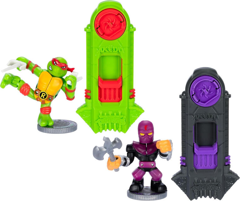 Akedo Tmnt S3 Versus Pk Raphael Vs Foot Soldier