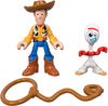 Imaginext Disney Pixar Toy Story 4 Pack de 2 Figurines Woody et Fourchette