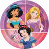 Princess 7" Plates, 8 pieces