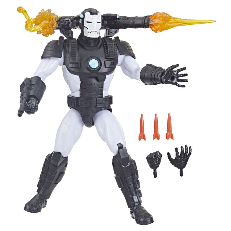 Marvel Legends Series Marvel's War Machine 6-inch Action Figure Iron Man Toy, 6 Accessories