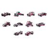 Meccano, 25-in-1 Motorized Supercar STEM Model Building Kit with 347 Parts, Real Tools and Working Lights